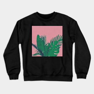 Tropical Plant Vibe Crewneck Sweatshirt